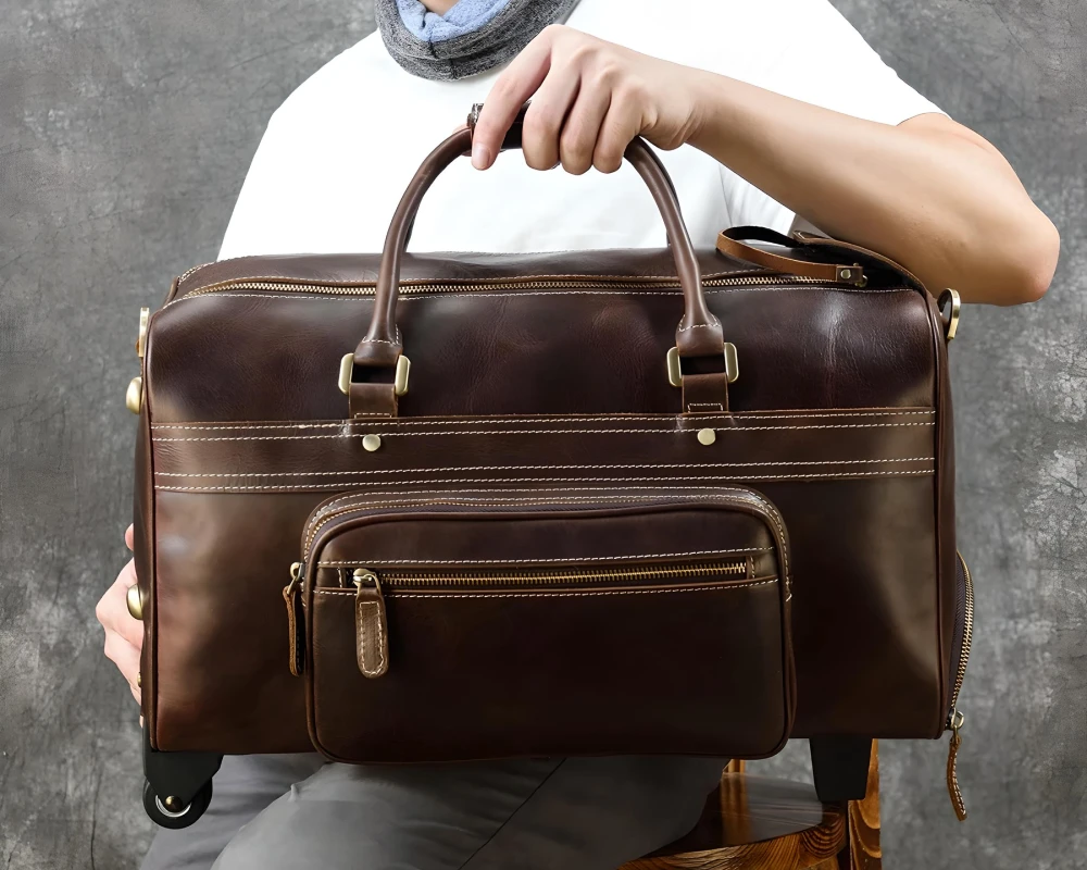 two wheel carry on luggage